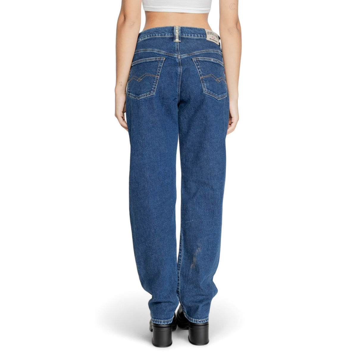 Replay dames denim jeans blauw