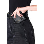 Armani Exchange portemonnee zwart • size (cm): w12 x h9 x l3 (cm)