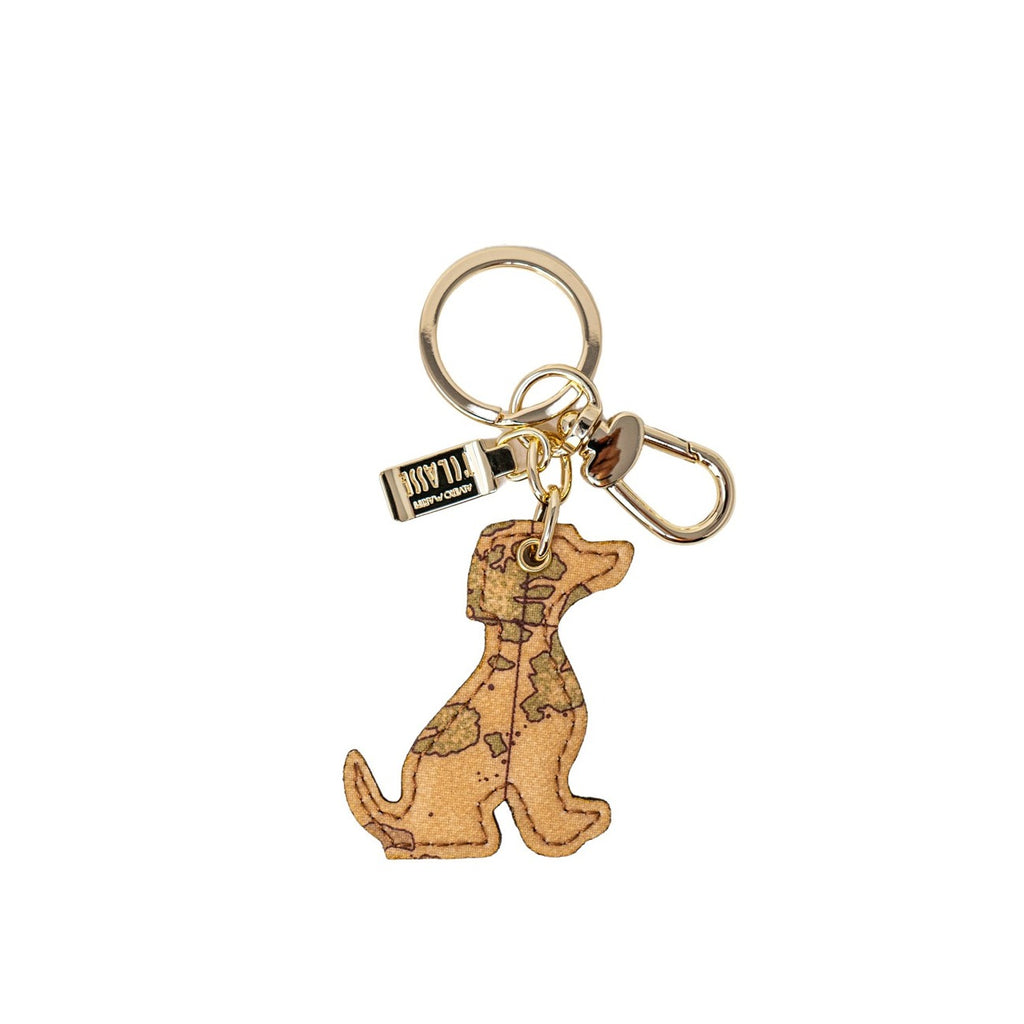 Alviero Martini Prima Classe sleutelhanger beige • voering: leer