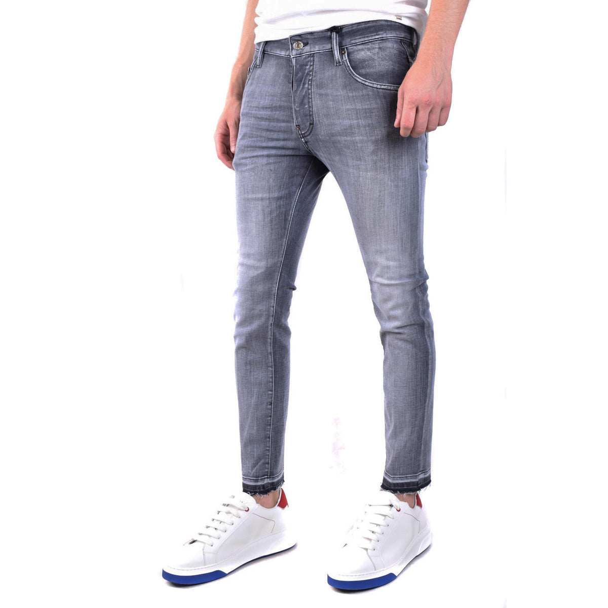 Dsquared2 herenjeans zwart -gesleten effect
