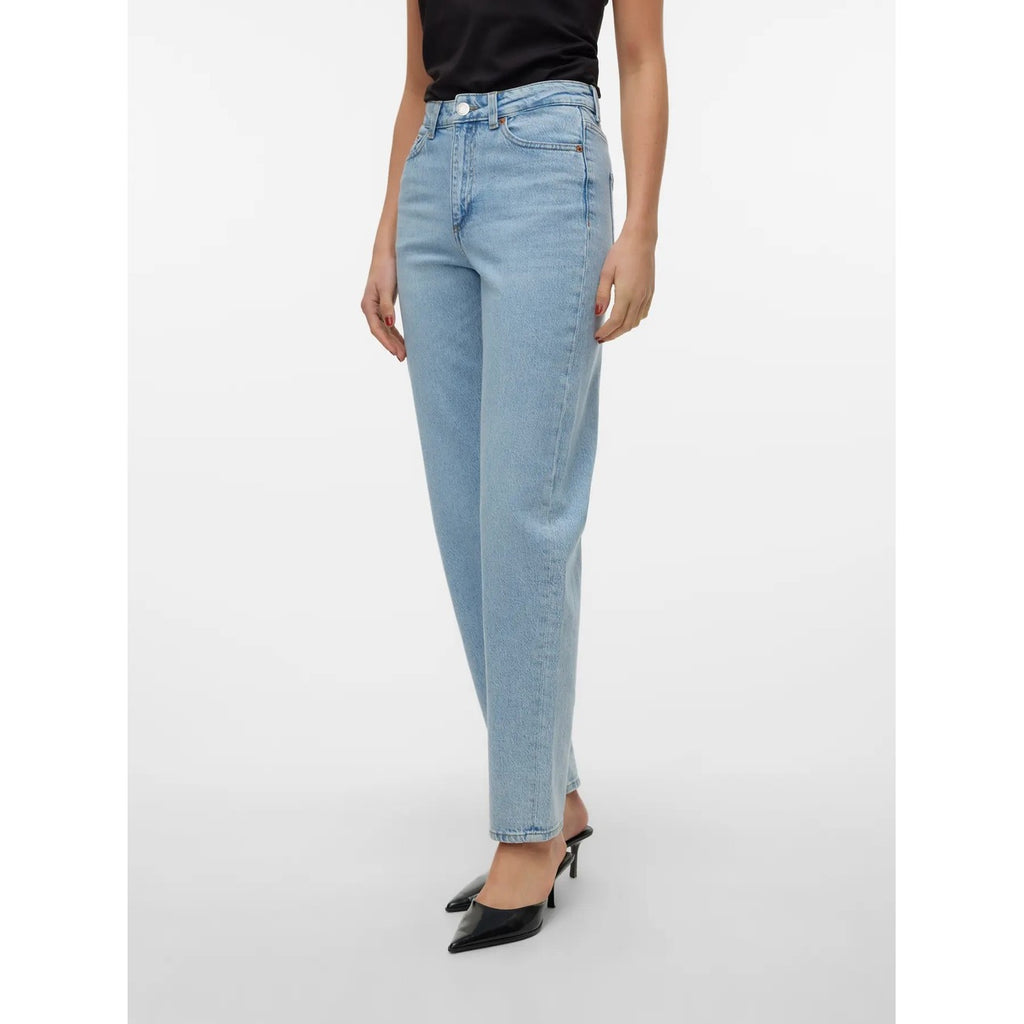 Vero Moda dames jeans lichtblauw - productfoto 3