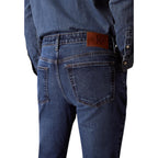 Calvin Klein Jeans herenjeans blauw 78% Katoen 22% Elastaan