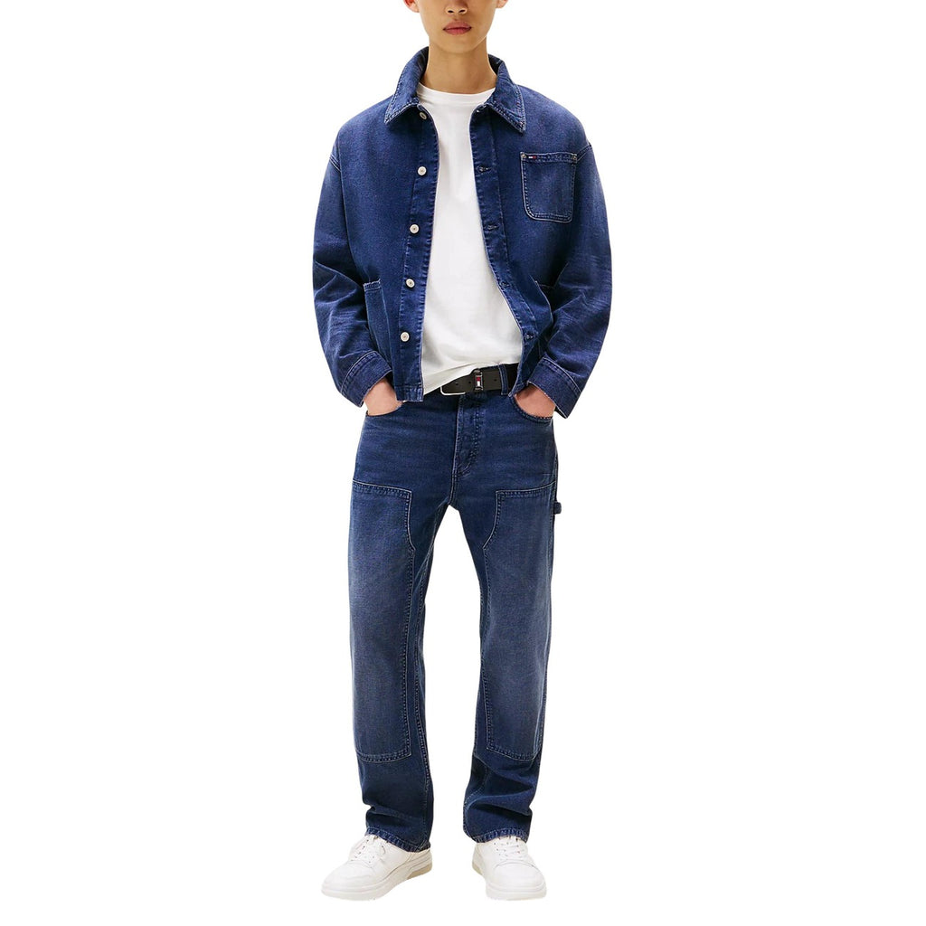 Tommy Hilfiger Jeans herenjeans blauw 30% Katoen 70% organisch katoen