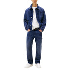 Tommy Hilfiger Jeans herenjeans blauw 30% Katoen 70% organisch katoen