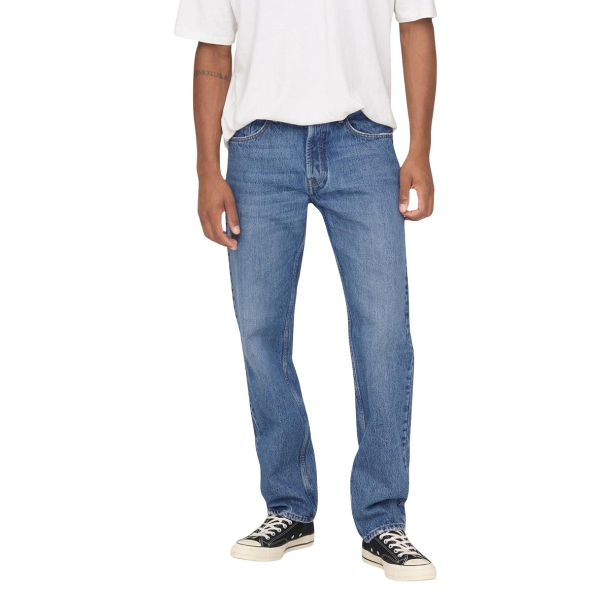 Only & Sons herenjeans lichtblauw voor- en achterzak
