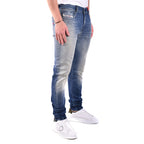 Diesel herenjeans blauw voor- en achterzak