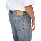 Only & Sons herenjeans blauw rits en knopen