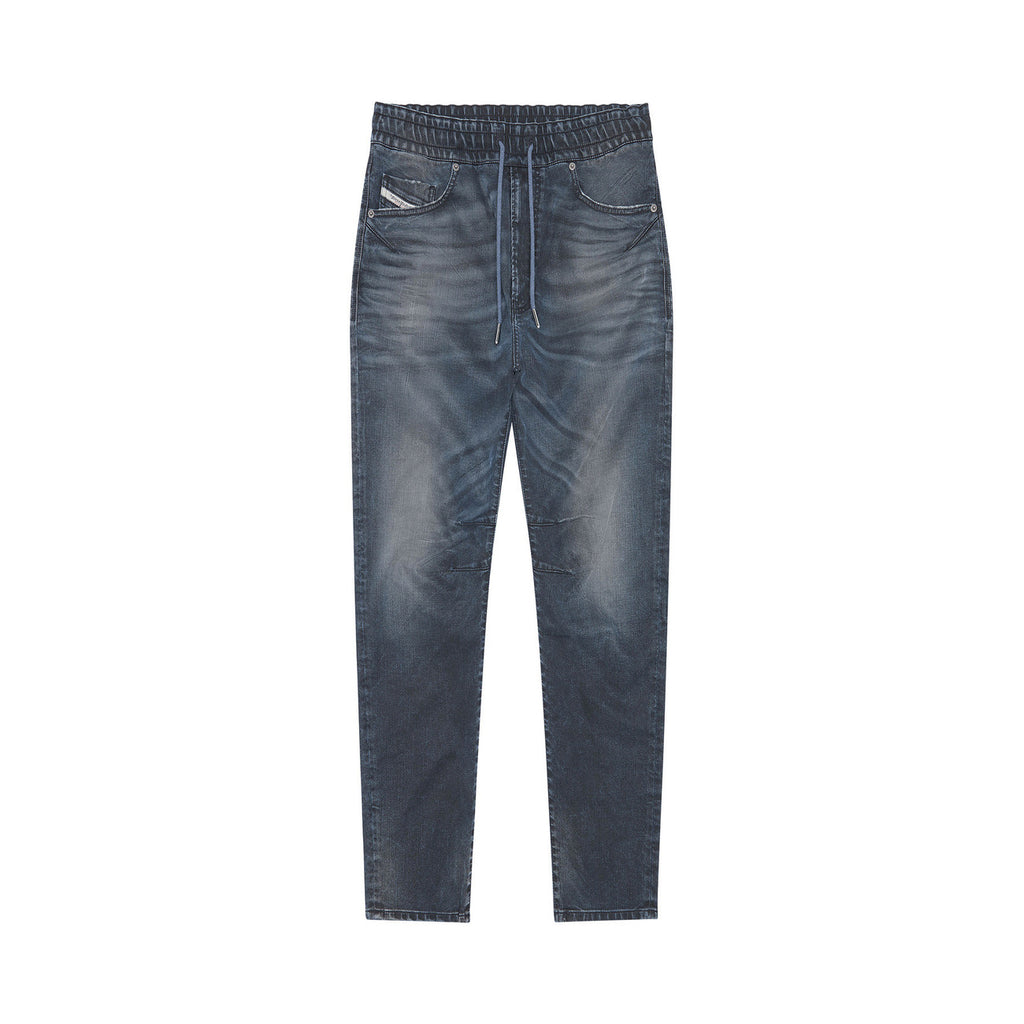 Diesel herenjeans blauw veters