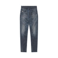 Diesel herenjeans blauw veters