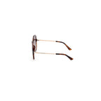 Guess dameszonnebril bruin maat 59