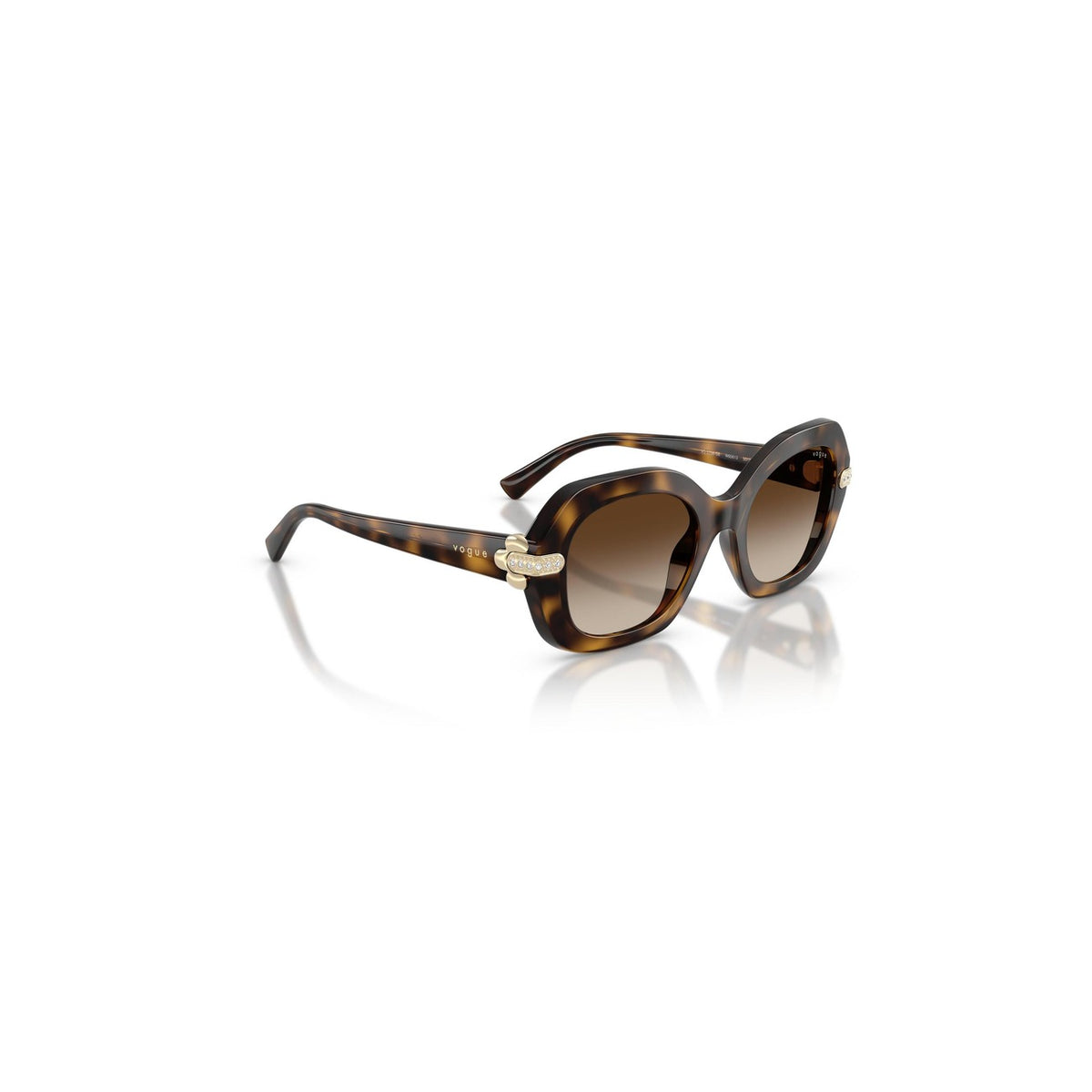 Vogue Eyewear dameszonnebril bruin maat 50