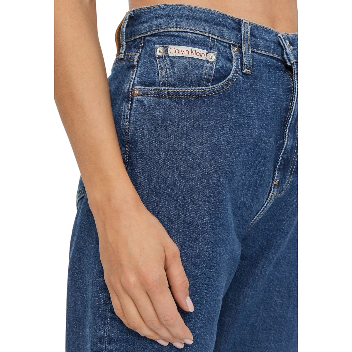 Dames denim jeans blauw van Calvin Klein Jeans