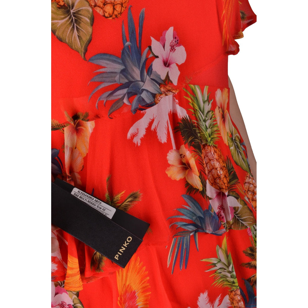 Pinko damesjurk rood - productfoto 4