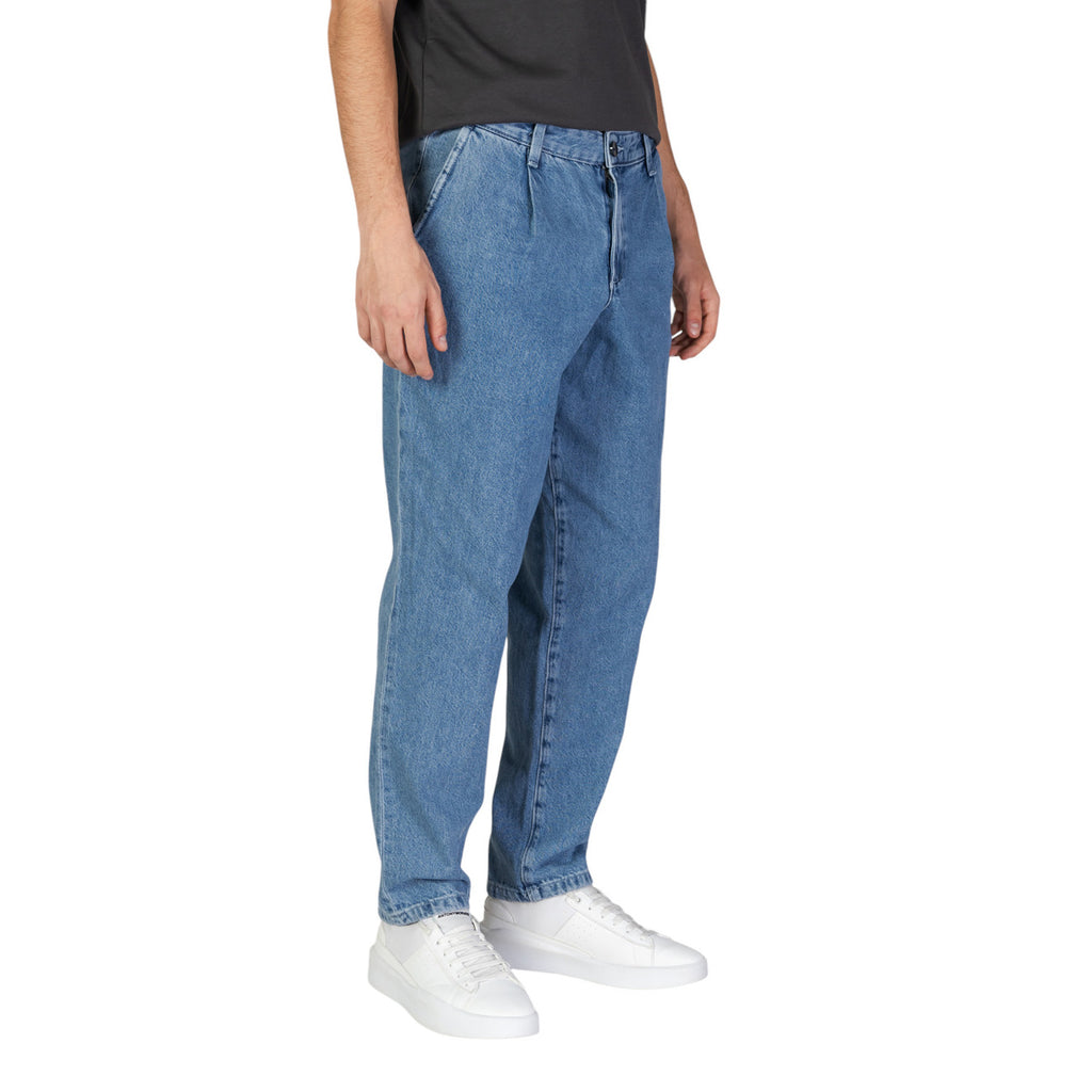 Jack & Jones herenjeans blauw rits en knopen