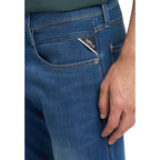 Replay herenjeans blauw 90% Katoen 2% Elastaan 8% Polyester