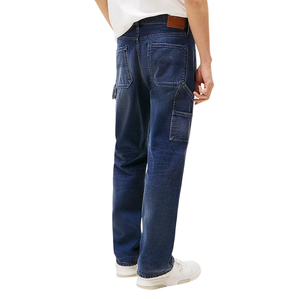 Tommy Hilfiger Jeans herenjeans blauw 30% Katoen 70% organisch katoen