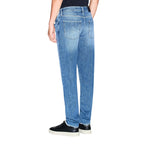 Armani Exchange herenjeans blauw rits en knopen