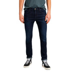 Lee herenjeans blauw rits en knopen