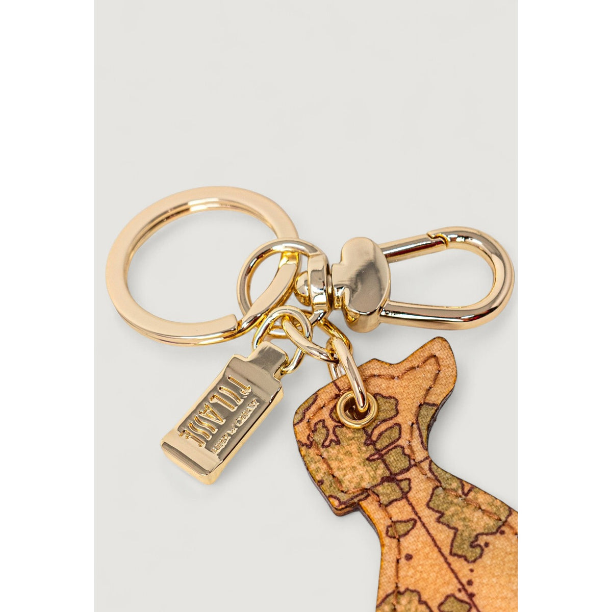 Alviero Martini Prima Classe sleutelhanger beige • voering: leer