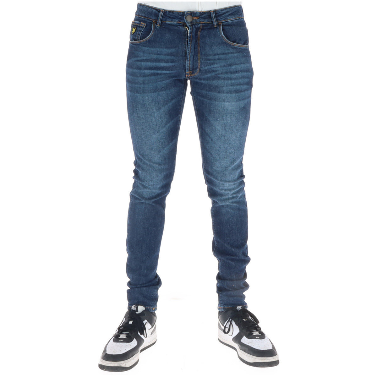 Lyle & Scott herenjeans blauw