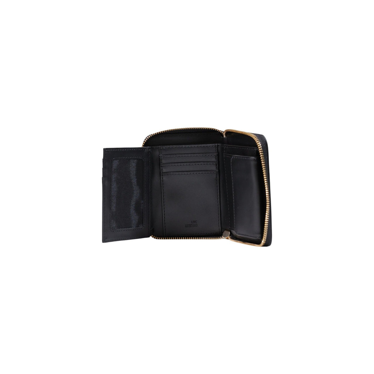 Love Moschino portemonnee zwart • size (cm): w13 x h9 x l3 (cm) • andere details: -binnenvakken