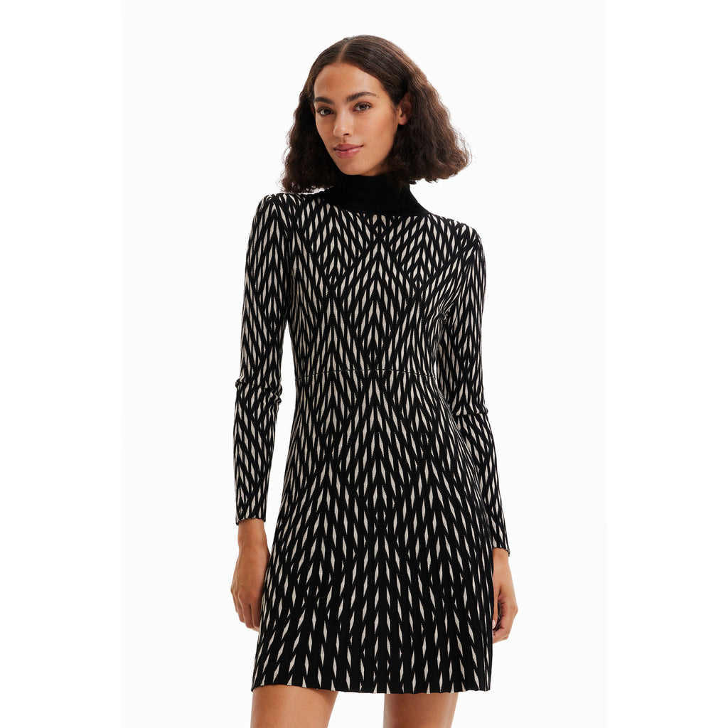 Desigual damesjurk zwart - productfoto 3