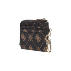Guess portemonnee bruin stippen