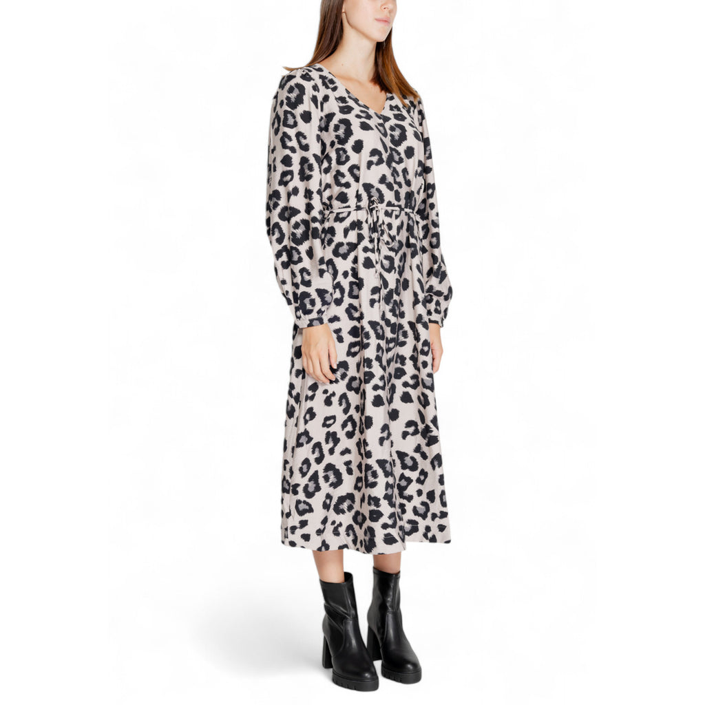 Jacqueline De Yong damesjurk grijs - productfoto 4