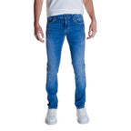 Antony Morato herenjeans blauw 98% Katoen 2% Lycra