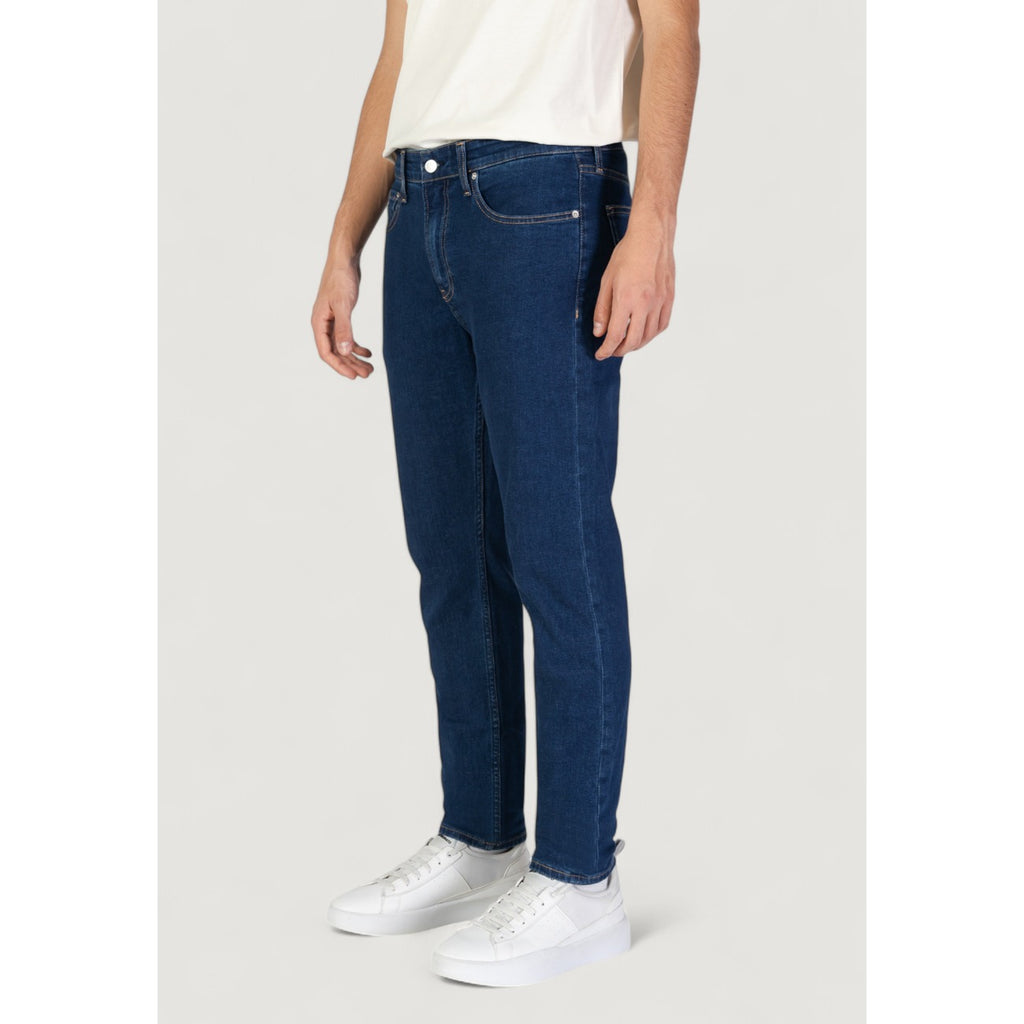 Calvin Klein Jeans herenjeans blauw 90% Katoen 2% Lycra 9% Polyester