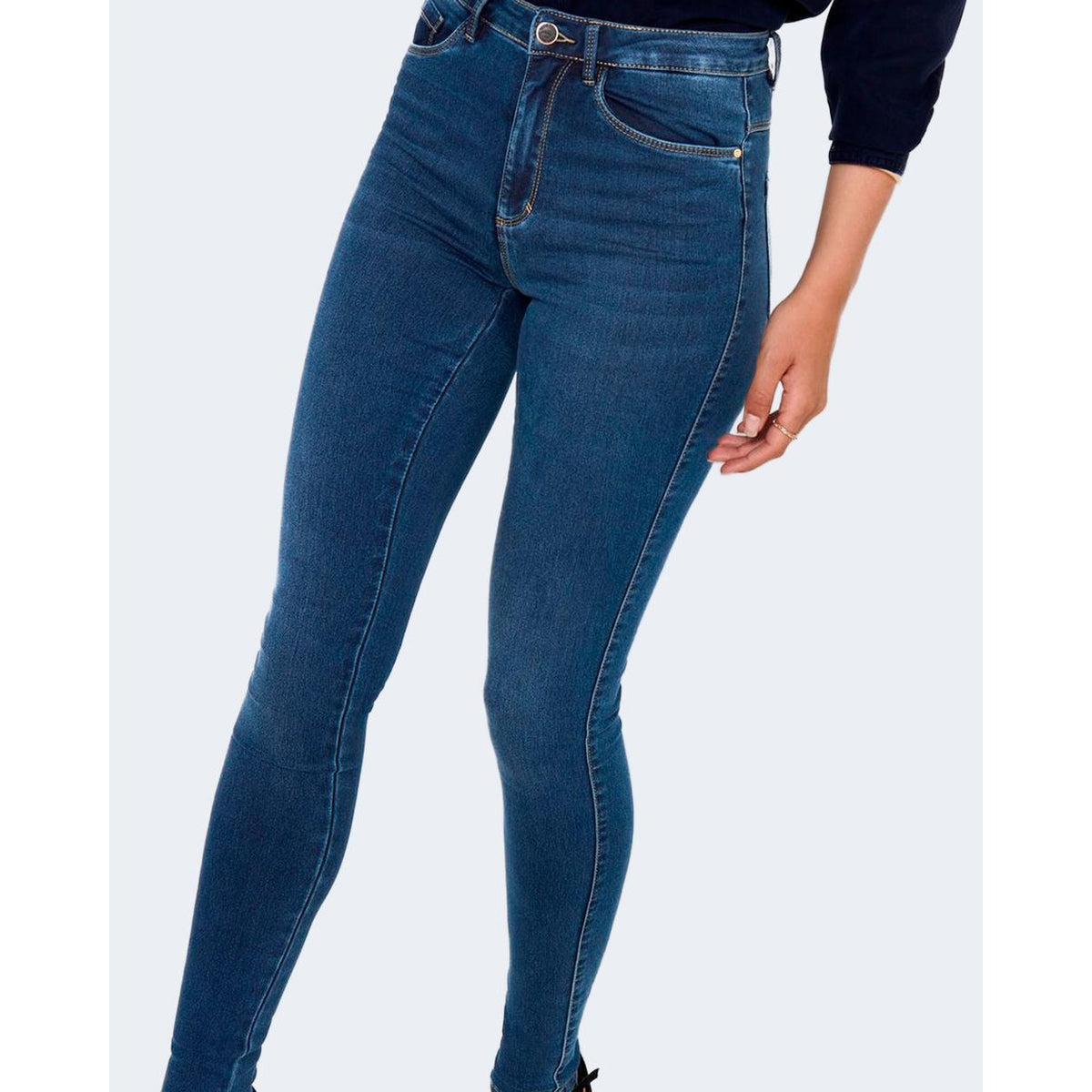 Only dames jeans blauw - productfoto 3