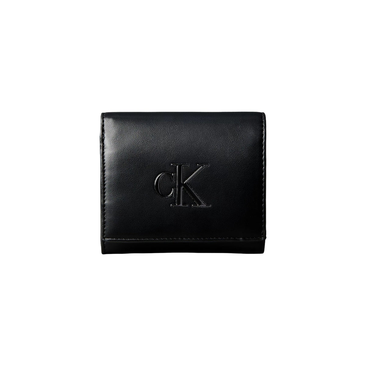 Calvin Klein portemonnee zwart met knopen • zakken: binnenzakken • size (cm): w3 x h9 x l3 (cm)