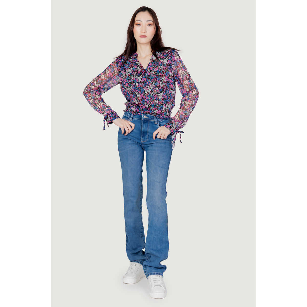 Guess dames jeans blauw - productfoto 3
