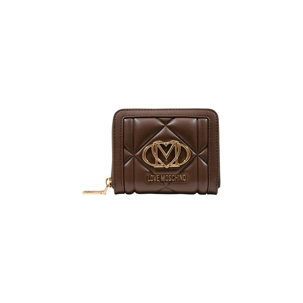 Love Moschino portemonnee bruin • size (cm): w13 x h9 x l3 (cm) • andere details: -binnenvakken