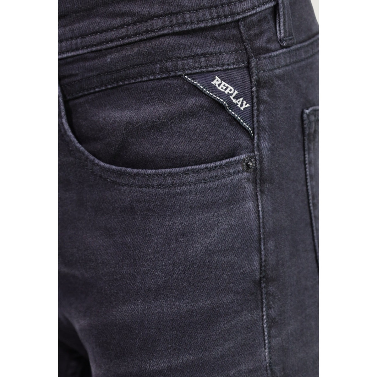 Replay herenjeans zwart