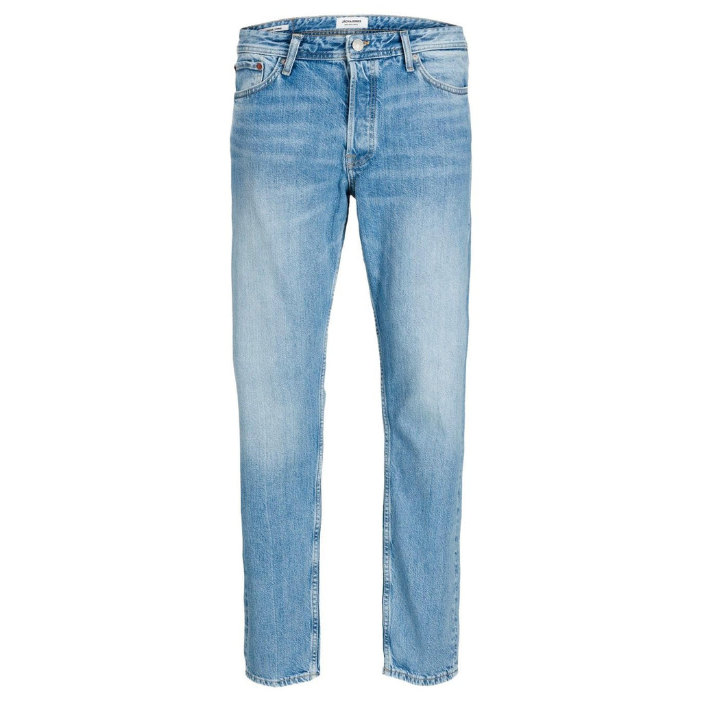 Jack & Jones herenjeans blauw uni