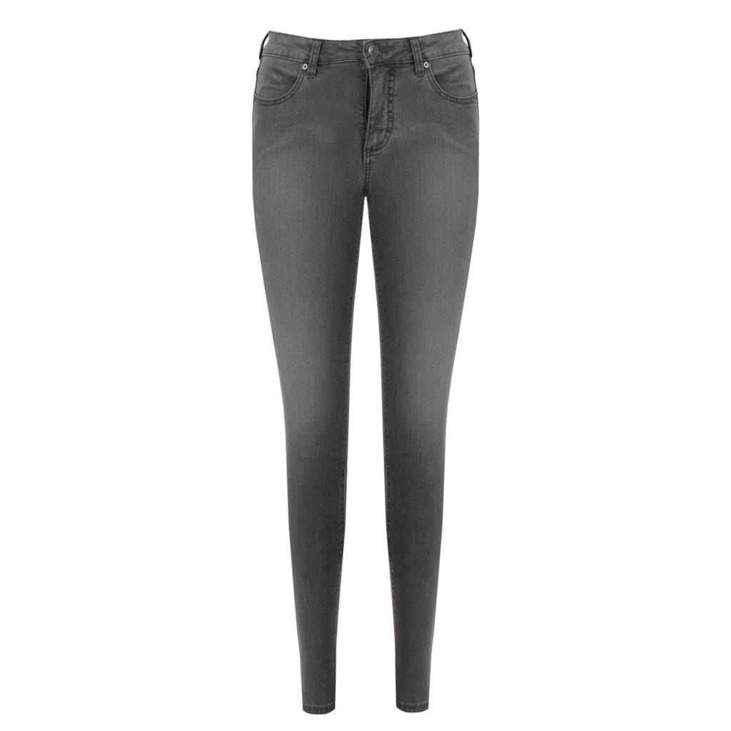 Armani Exchange damesjeans grijs - vooraanzicht