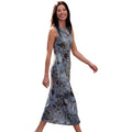 Desigual damesjurk lichtblauw - vooraanzicht