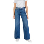 Calvin Klein Jeans dames jeans blauw - vooraanzicht