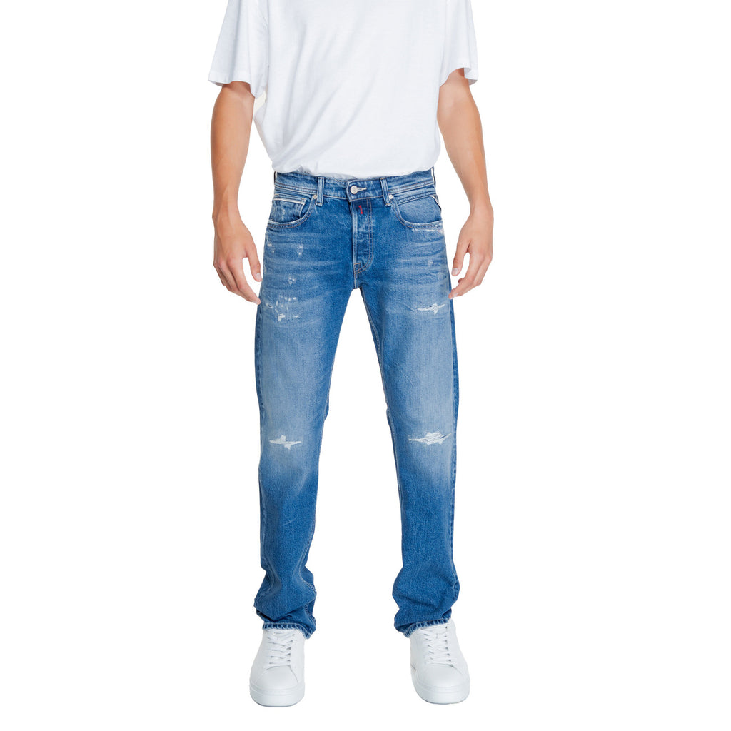 Replay herenjeans blauw 99% Katoen 1% Elastaan