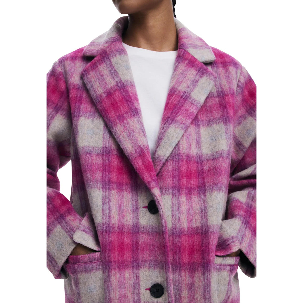Desigual damesjas roze - productfoto 4