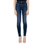Guess dames jeans blauw - vooraanzicht