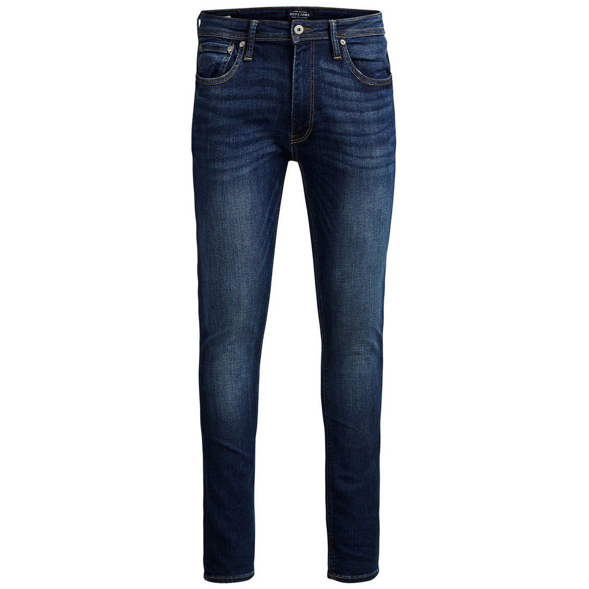 Jack & Jones herenjeans blauw 85% Katoen 2% Elastaan 13% Polyester