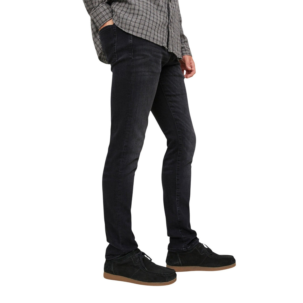 Jack & Jones herenjeans zwart rits en knopen