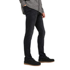 Jack & Jones herenjeans zwart rits en knopen
