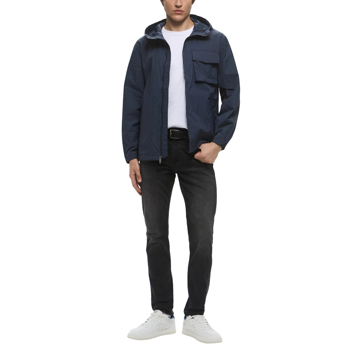 Calvin Klein Jeans herenjeans zwart 78% Katoen 20% organisch katoen 2% Elastaan