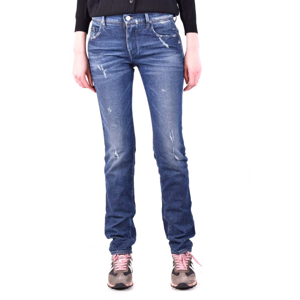 Jacob Cohen dames jeans blauw - vooraanzicht