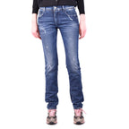 Jacob Cohen dames jeans blauw - vooraanzicht