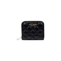 Guess portemonnee zwart met knopen • zakken: binnenzakken • size (cm): 12x10x2.5