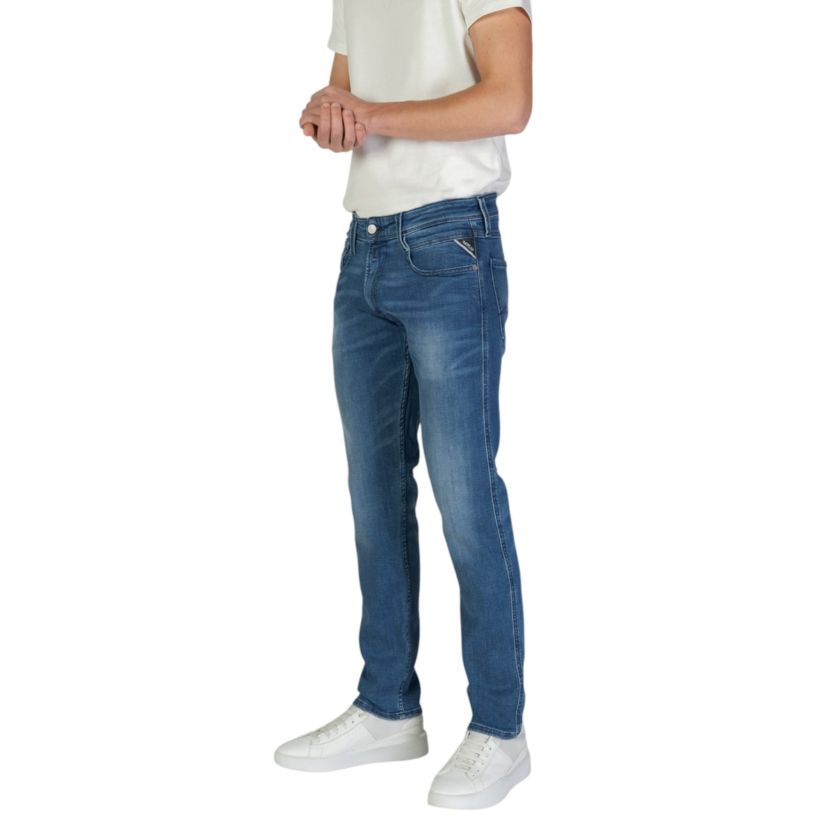 Replay herenjeans blauw 94% Katoen 2% Elastaan 4% Elastomultiester